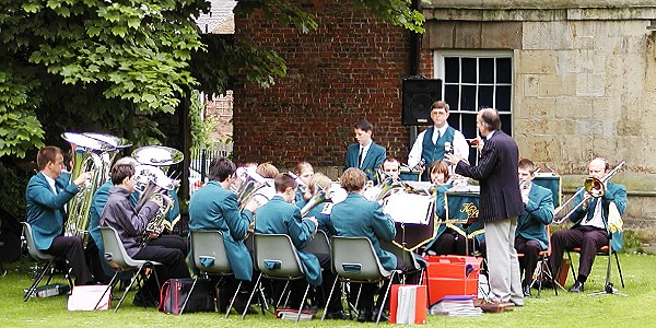 KCB on the Manor House lawn