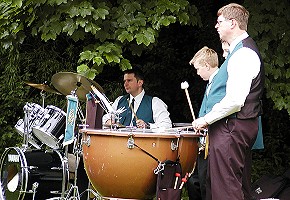 Percussion section
